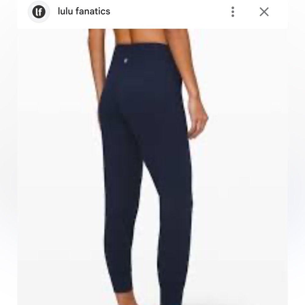 Luluemon Align High Rise Jogger in True Navy